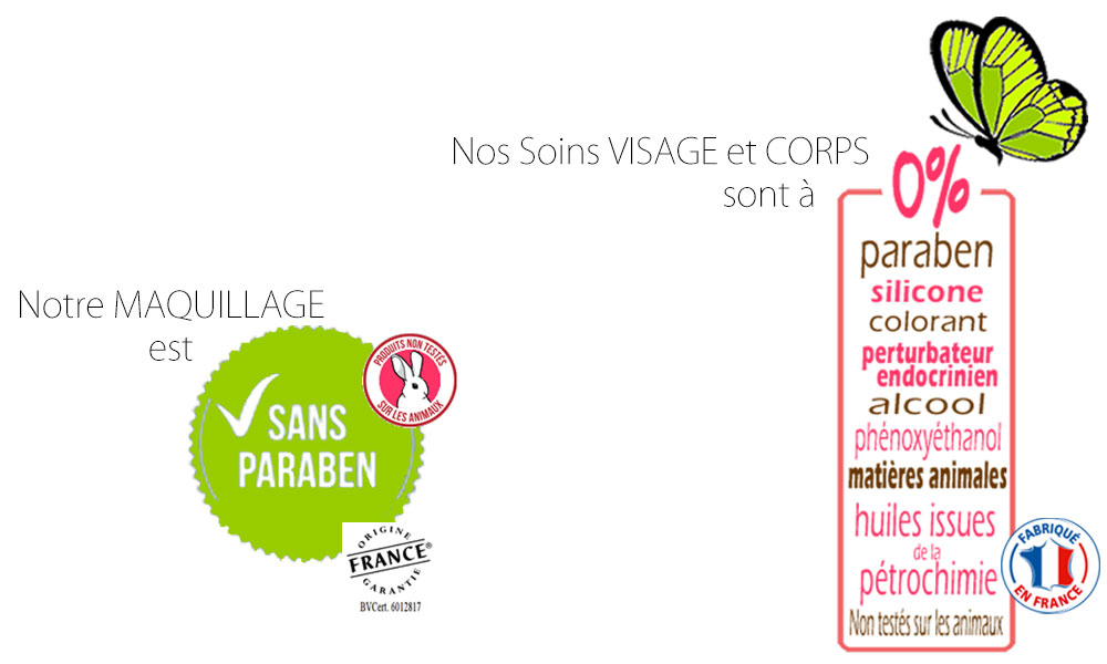 cosmétiques avec une démarche écoresponsable