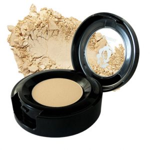 Fard à paupières nacré couleur ivoire sans paraben fabriqué en France - Liliderma