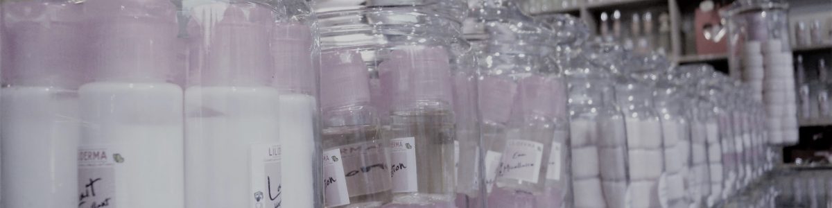 Bocaux linéaire format voyage - Cosmétiques naturels sans perturbateurs endocriniens fabriqués en France - LILIDERMA