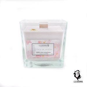 Bougie SPA Fleur de cerisier - Bougies végétales fabriquées en France LILIDERMA