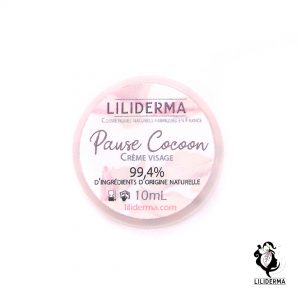 Crème visage Pause Cocoon format voyage - Cosmétiques naturels sans perturbateurs endocriniens LILIDERMA