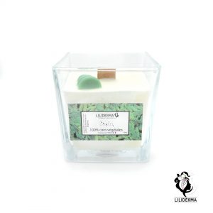 Bougie SPA Sapin Edition limitée Noël - Bougies végétales fabriquées en France LILIDERMA